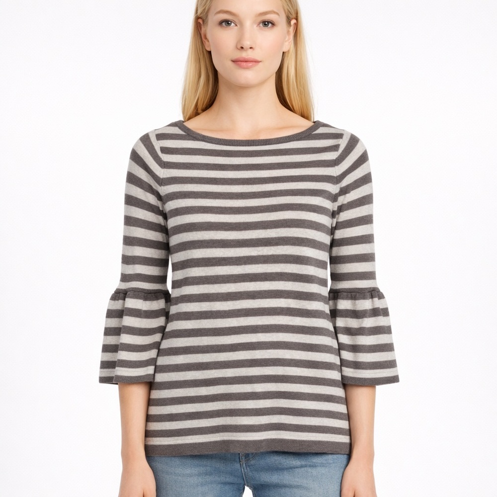 Benedetta B Merino Wool Cashmere Striped‎ Sweater | M